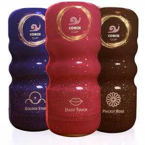 Dispositivo de masturbación masculino con forma de copa de avión, tipo Snail, eléctrico y manual, modelo Hércules - Product Image 1