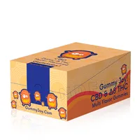 Benutzer definierte Einzelhandel geschäft Socke Tear Away Box Regal Ready Tray Verpackung Falten Wellpappe Candy Display Box