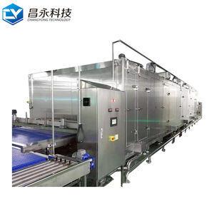 مجمد حلزوني سريع من مصنّع ذو خبرة، مصنوع من الفولاذ المقاوم للصدأ 304 مع محرك عالي الكفاءة - Product Image 4