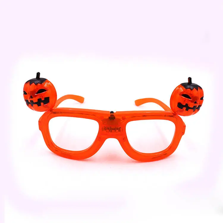 Fall 2021 Wholesale Glowlng Print Wireless Party Supplies Light Up Led El Luminous Eyes Glasses With Leds