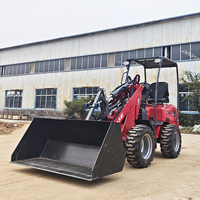 Caricatore Frontale Multifunzione DY25E, Carico Nominale 500kg, Trazione Elettrica Completa, Alimentato a Batteria, Piccolo Caricatore Agricolo