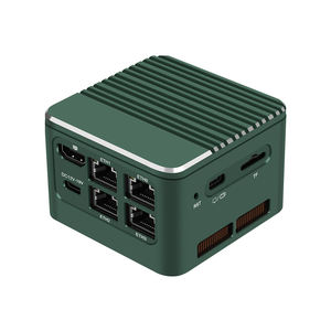 Ultra pequeño portátil 2.5GbE Firewall Router Intel Alder N100 N200 I3 N305 4xI226V Nics 3x4K Pf-sense Firewall Appliance Mini PC - Product Image 1