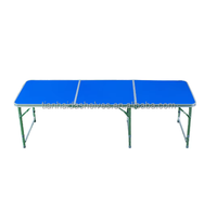 Table de camping pliable en aluminium TIANHAIDA pour l'extérieur, pique-nique, jardin, capacité 60 kg