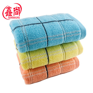 Toalla de Algodón a Cuadros Xinshang 35x75cm, Suave y Absorbente, Toalla Facial para el Hogar, Uso Adulto - Product Image 4