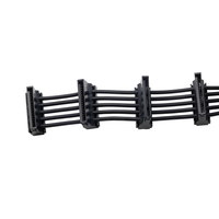 Cable Sata de 15 pines macho a hembra, adaptador divisor de potencia SATA de 1 a 4 puertos