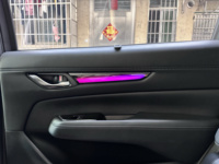 Éclairage d'ambiance 64 couleurs pour Mazda CX-5 CX5 2017-2025, accessoires d'amélioration de l'éclairage LED intérieur pour voitures à conduite à droite
