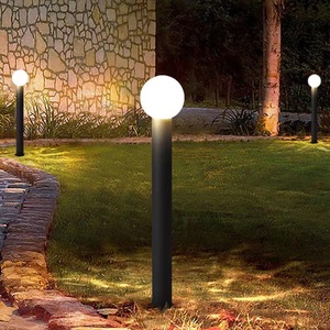 Waterproof Outdoor Lawn <b>Lights</b> Garden <b>Pathway</b> Bollards Park Landscape Lamp - Product Image 1