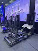 Machine de musculation en acier de haute qualité, équipement de fitness Dezhou, machine de presse à jambes assise pour l'entraînement en force et l'exercice