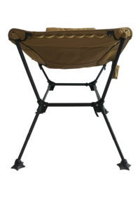 Kompakter klappbarer Angels tuhl aus Aluminium legierung mit Kissen und Seiten tasche - Product Image 4