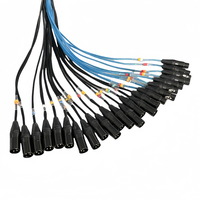 Enrouleur de câble audio portable 8 \ 16 \ 24 \ 32 canaux multiconducteurs XLR tambour de bobine de câble audio 20m 30m 50m