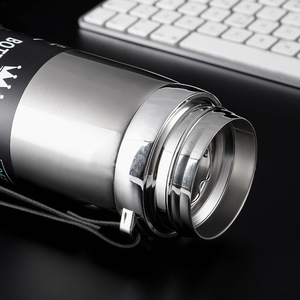 Borraccia Termica da 1L Mantiene Freddo e <span class=keywords><strong>Caldo</strong></span> <span class=keywords><strong>Thermos</strong></span> <span class=keywords><strong>per</strong></span> Acqua Tè Caffè <span class=keywords><strong>Thermos</strong></span> in Acciaio Inox G25-850 - Product Image 5