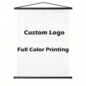 Pancarta Impresa de Alta Definición, Colores Vibrantes, Logotipo de la Empresa, Póster de Lona para Pared, Personalizado con Varilla de Plástico - Product Image 2
