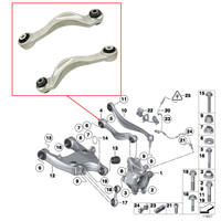 KPYX 33326782131 33326782132 33324069467 33324069468 Suspension arrière et bras de support de bras oscillant F01 F02