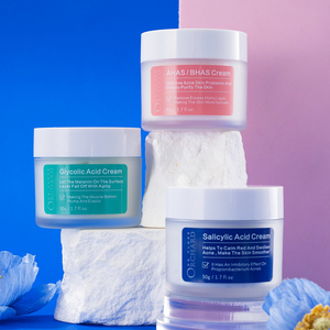 La mejor <span class=keywords><strong>crema</strong></span> facial antienvejecimiento <span class=keywords><strong>con</strong></span> ácido glicólico, 50g, <span class=keywords><strong>hidratante</strong></span> reparador profundo para reafirmar la piel antiarrugas para adultos - Product Image 5