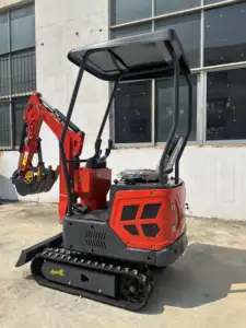 Mini Máy xúc mini Bagger 1ton 1.2ton bánh xích máy xúc kk12s bán hàng tốt nhất với thiết kế mới nhất và giá rẻ