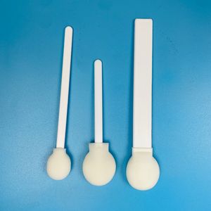 Penyeka pembersih kepala busa persegi panjang 128mm spons panjang aplikator permukaan perawatan luka - Product Image 3