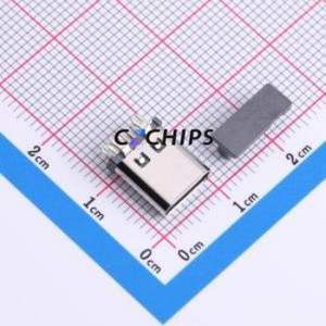 U263-141N-4BQC14 USB Connector Through hole Component (THT) Connector Type-C Female Through Hole 14P - Product Image 1