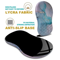 Tapis de bureau avec repose-poignet ordinateur pour ordinateur portable tapis de souris ergonomique dessin animé jeu tapis de souris personnalisé Base en caoutchouc antidérapante pour le bureau