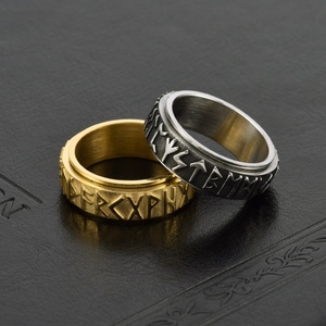 Anillos Ajustables de Acero Inoxidable con Piedras Naturales para Aliviar la Ansiedad, para Hombres y Mujeres, para Regalo de Boda, Compromiso o Fiesta - Product Image 3
