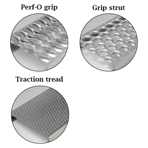 Rejilla <span class=keywords><strong>DE</strong></span> SEGURIDAD Perf O Steel Stair Step <span class=keywords><strong>para</strong></span> peldaño <span class=keywords><strong>de</strong></span> escalera y plataforma industrial Walkway Floor - Product Image 2