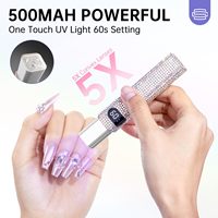 Sèche-ongles UV LED portable H1 personnalisé 3W, mini, rechargeable par Type-C, alimenté par batterie, prise USB, sans fil, électrique pour le nail art