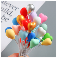 Ballons en résine en forme de cœur religieux, figurines de gâteau, souvenirs pour la décoration de mariage, best-seller, forte demande, objets de collection