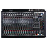Console audio DJ de scène avec mixeur Bluetooth USB 26 canaux série TF, double mixeur à effets 99DSP