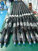Tuyau chauffant en PTFE de qualité assurée, sur mesure pour la distribution, le collage, la peinture, la fabrication automobile et la robotique