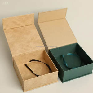 Scatola Bomboniera Elegante Personalizzata per Matrimonio con Nastro in Raso e Stampa a Caldo in Cartone Rigido Portaconfetti con Spugna Materiali Riciclati MOQ Basso per Sposa - Product Image 2