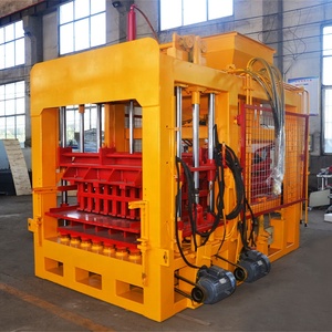 SY CE đầy đủ tự động tro bay bê tông xây dựng gạch tường đá máy làm QT8-15 khối xi măng làm Máy Nhà Máy Giá - Product Image 3