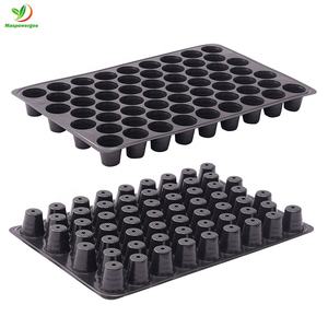 50 72 105 128 200 plug cellules semences plastique starting plateaux pour la tomate, microgreens, aubergine, poireau - Product Image 4