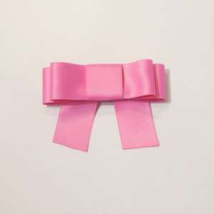 Accessoires de cheveux pour femmes, mode française, en tissu satin de soie, avec grand nœud en ruban, pinces à cheveux à ressort - Product Image 6