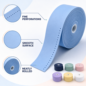 Cinta <span class=keywords><strong>de</strong></span> Agarre <span class=keywords><strong>de</strong></span> Poliuretano Laminado Perforado en Tonos <span class=keywords><strong>Pastel</strong></span> para Raquetas <span class=keywords><strong>de</strong></span> Tenis <span class=keywords><strong>de</strong></span> Mesa y Pesca, Absorbente <span class=keywords><strong>de</strong></span> Sudor, Antideslizante, Vitaspace - Product Image 4