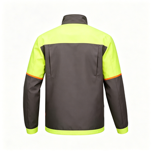 High Visibility Winter Safety Jacket with Reflective Accents for Work - Product Image 2