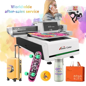 600*900mm Multicolor Uv Flatbed Machine Digital Uv Label Printer Varnish Uv Printer