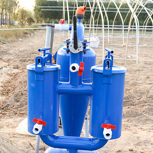 Sistema Completo di <span class=keywords><strong>Fertirrigazione</strong></span> <span class=keywords><strong>a</strong></span> <span class=keywords><strong>Goccia</strong></span> con Irrigazione Automatica, Iniettore di Fertilizzante e Sistema di Filtraggio <span class=keywords><strong>a</strong></span> Sabbia - Product Image 3
