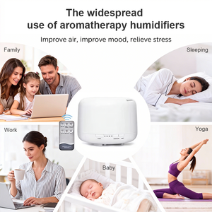 500ML USB Aromatherapy Humidifier with Colorful LED Lights <b>for</b> Home & Office - Product Image 6