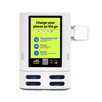 Borne de recharge 3-en-1 avec batterie Li-Polymère et distributeur de batteries partagées, sortie 60W, idéale pour la location et le chargement lors de festivals