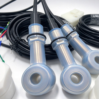 Capteur d'effluent industriel RS485 Modbus, sonde toroïdale inductive de conductivité pour eau à haute conductivité et acide nitrique