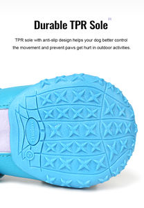 أحذية كلاب أليفة من الصوف المريح والمخزون من Truelove ، جوارب ثلوج TPR متينة ، فاخرة عاكسة للشتاء - Product Image 4