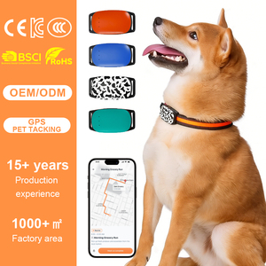 Qcool Digital Pet Locator Luminous Neckband Application Managed Tailored Feature Fitness Tracking Safe <strong>Zone</strong> Led Pet Gps <strong>Collar</strong> - Product Image 1