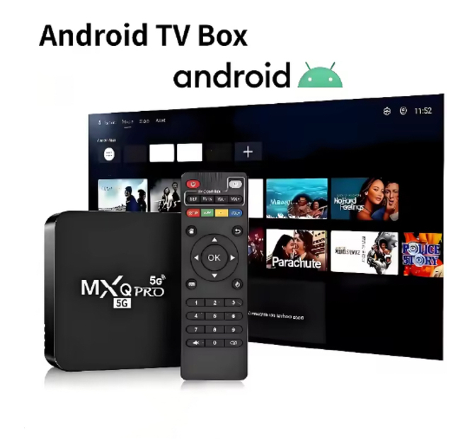 MXQPro Factory Price Android 10 or Android 13 TV Box 2.4G Wifi Quad Core 4k MXQ4K Set Top Box