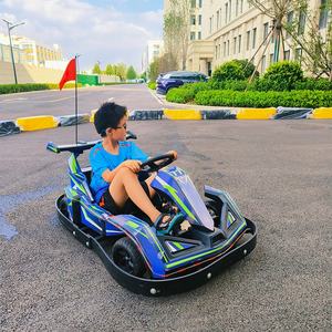 2024 nuevo diseño Kart eléctrico para niños, batería emisora de luz para interiores y exteriores, coche, batería para adultos, Kart se puede cronometrar - Product Image 4