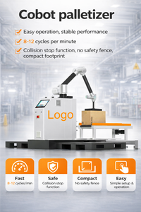 <span class=keywords><strong>Robot</strong></span> de palettisation électrique collaboratif pour sacs de 25 kg/50 kg, canettes, cartons, films, contrôlé par PLC, facile à utiliser, haute sécurité, pour le tabac et les produits alimentaires - Product Image 6