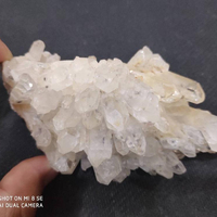 Gros Naturel Grand Reiki Rock Angel Phantom Clair Quartz Cluster, Brut Unique Améthyste Aura Crystal Cluster