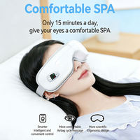 Masseur oculaire intelligent, contrôle de la durée, compresse chaude, vibration, pression d'air, soulagement de la fatigue oculaire, masque de soin, batterie 500mAh, 2-3H