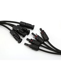 Connecteur de câble pour panneau solaire 30A 1000V, raccord en Y 2 vers 1, étanche IP67, en nylon, contact en cuivre PV-Y3 PV-Y2 pour adaptateur