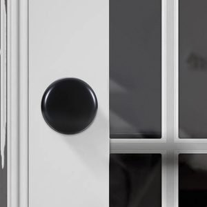 Zinc Alloy Modern Single-Sided Round Concealed <b>Door</b> <b>Lock</b> Keyless Design for Hotel Apartment Kitchen Hospital School <b>Bathroom</b> Use - Product Image 4