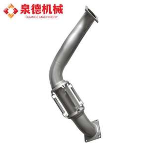 ท่อไอเสียที่ใช้ร่วมกันได้กับรถบรรทุกปั๊มและรถผสมปูนอีซูซุ พร้อมสายท่อไอเสีย รุ่น 1-22123579-0/1-22124033-0 - Product Image 1