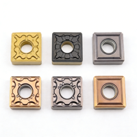 Plaquettes en carbure de tungstène SNMG120408 revêtues PVD, outil de tournage CNC, fraise pour tour, OEM pour machine de tournage CNC en acier inoxydable